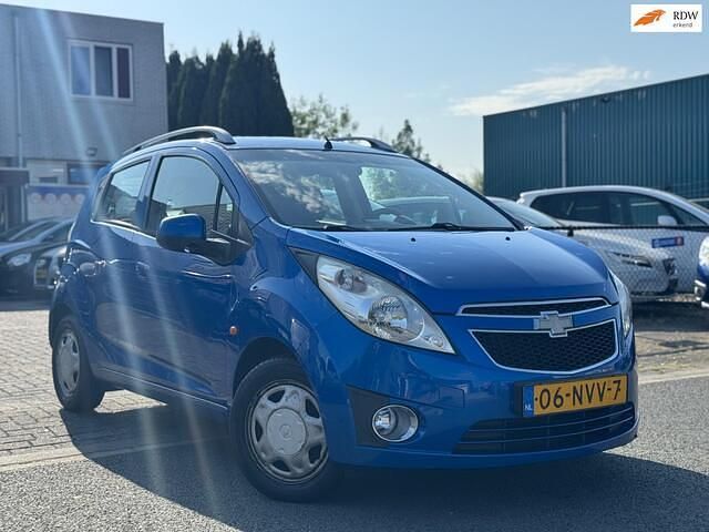Blauw Gebruikt 2010 Chevrolet Spark LS Hatchback | € 2.650 (Eerlijke prijs) - Afbeelding 1/4