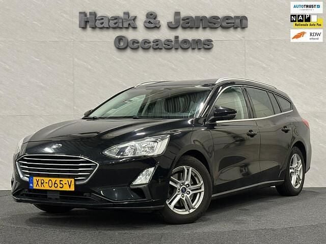 Zwart Gebruikt 2019 Ford Focus Business Edition Stationwagen | € 10.995 (Super prijs) - Afbeelding 1/4