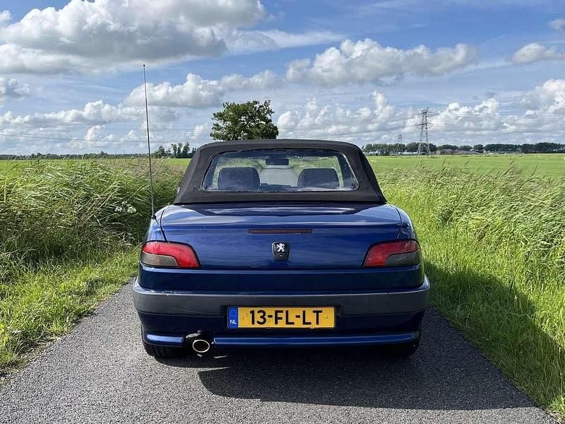 Occasion Peugeot 306 Cabriolet 88 PK (64 kW) 2000 Blauw Cabriolet