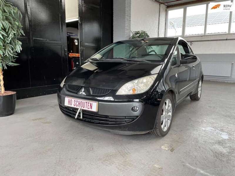 Zwart Gebruikt 2007 Mitsubishi Colt Invite+ Cabriolet | € 2.899 (Eerlijke prijs) - Afbeelding 1/4