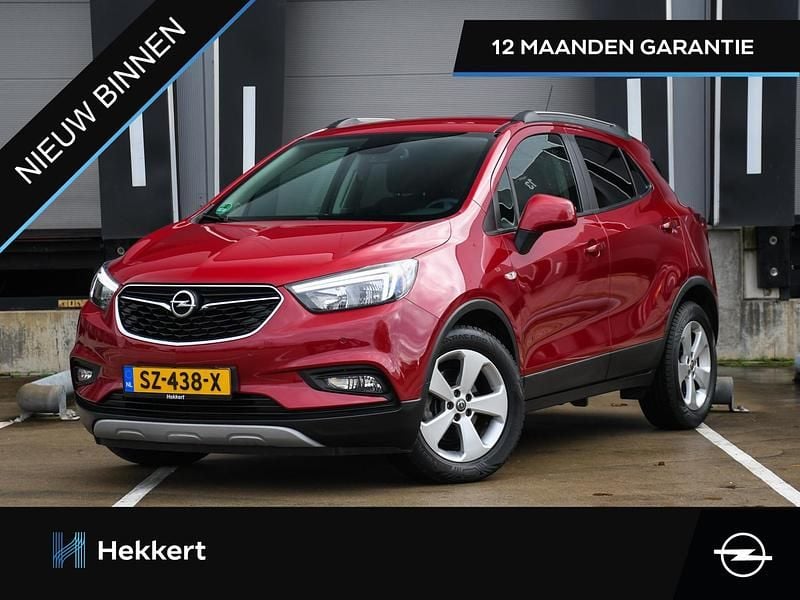Rood Gebruikt 2018 Opel Mokka X Edition SUV | € 14.995 (Eerlijke prijs) - Afbeelding 1/4
