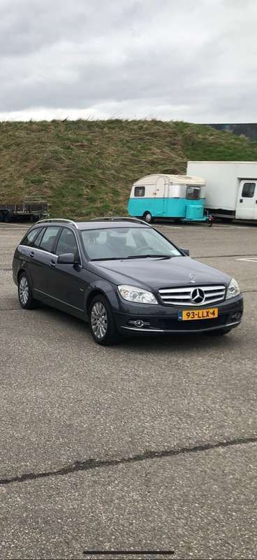 Grijs Gebruikt 2010 Mercedes C180 Avantgarde Stationwagen | € 5.650 (Goede deal) - Afbeelding 1/2