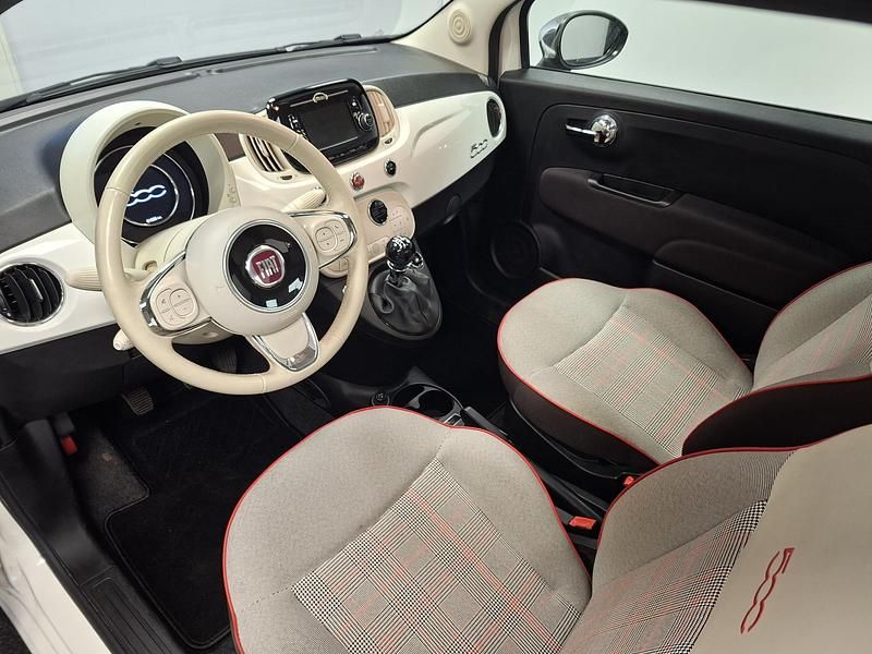 Occasion Fiat 500 Lounge 69 PK (50 kW) 2018 Wit (metallic) Hatchback