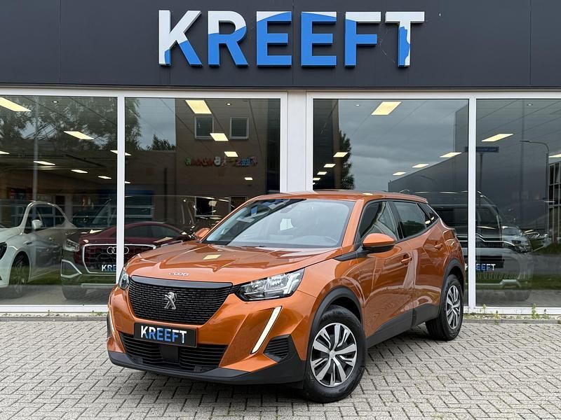 Oranje, metallic lak Gebruikt 2021 Peugeot 2008 Active SUV | € 16.450 (Goede deal) - Afbeelding 1/4
