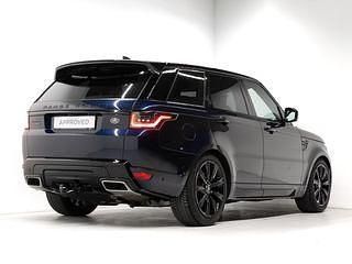 Occasion Land Rover Range Rover Sport 404 PK (297 kW) 2021 Portofino blueebony seats with ebony interior and ebony headlining SUV
