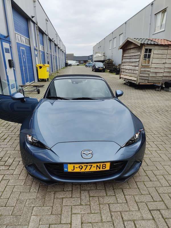 Blauw Gebruikt 2017 Mazda MX5 Cabriolet | € 18.500 (Goede deal) - Afbeelding 1/4