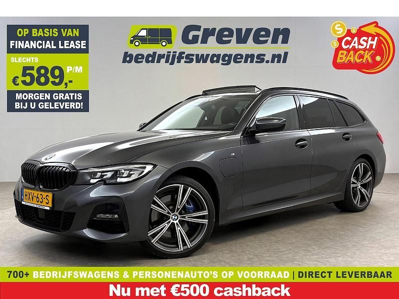 Grijs Gebruikt 2021 BMW 330e M Sport Stationwagen | € 36.400 (Iets duurder) - Afbeelding 1/4