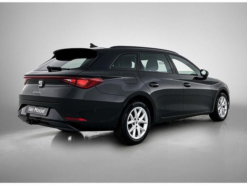 Occasion Seat Leon ST Style 150 PK (110 kW) 2021 Zwart Stationwagen