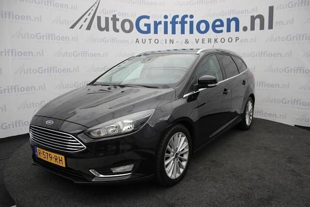 Zwart Gebruikt 2014 Ford Focus Stationwagen | € 4.290 (Goede deal) - Afbeelding 1/4
