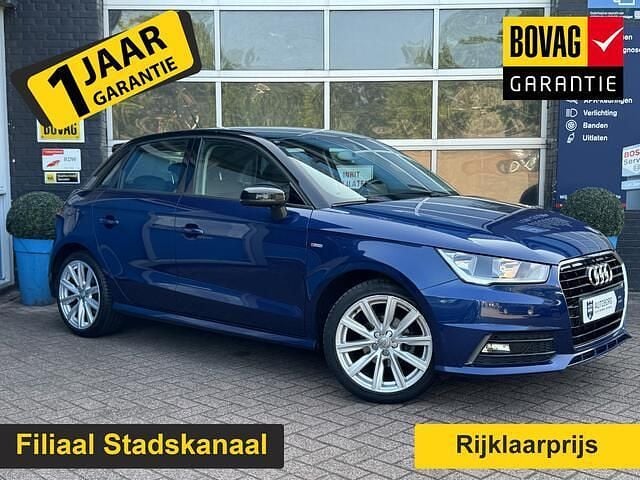 Blauw Gebruikt 2018 Audi A1 Sportback S-Line Hatchback | € 15.970 (Eerlijke prijs) - Afbeelding 1/4