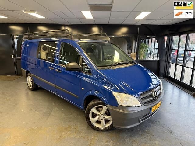 Blauw Occasion 2012 Mercedes Vito Van | € 5.499 (Eerlijke prijs) - Afbeelding 1/4