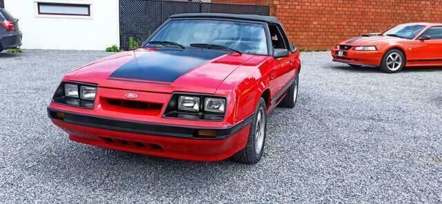 Rood Gebruikt 1983 Ford Mustang | € 17.500 - Afbeelding 1/4