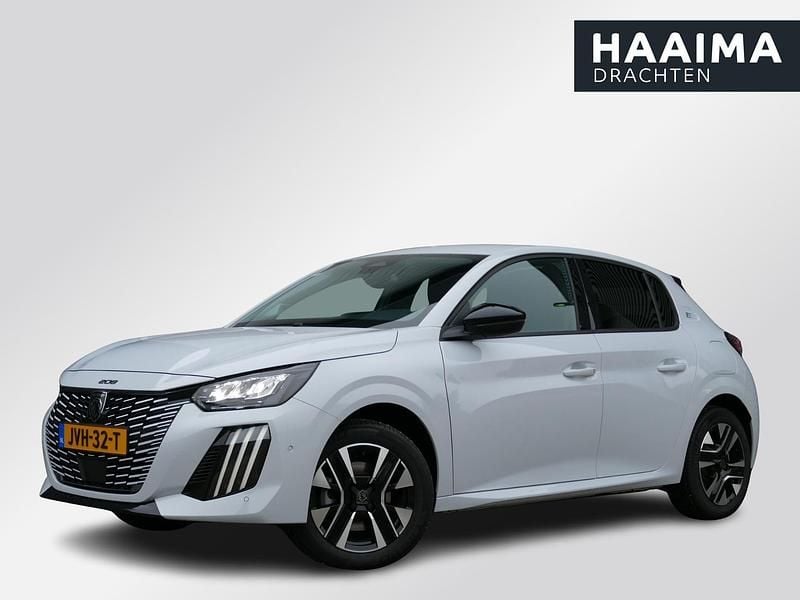 Wit Nieuw 2026 Peugeot e-208 Allure Hatchback | € 37.145 (Eerlijke prijs) - Afbeelding 1/4