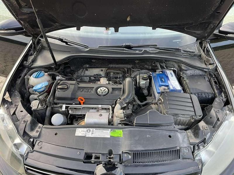 Zwart Gebruikt 2011 VW Golf Cabriolet Edition Cabriolet | € 5.000 - Afbeelding 1/4