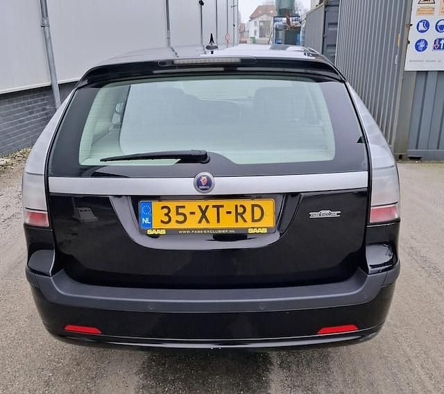 Occasion Saab 9-3 Linear 2007 Zwart Stationwagen