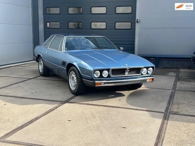 Blauw Gebruikt 1977 Maserati Kyalami Coupé | € 71.800 - Afbeelding 1/4