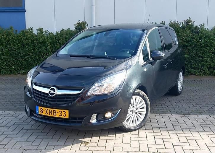Zwart (metallic) Gebruikt 2014 Opel Meriva Business MPV | € 6.950 (Goede deal) - Afbeelding 1/4