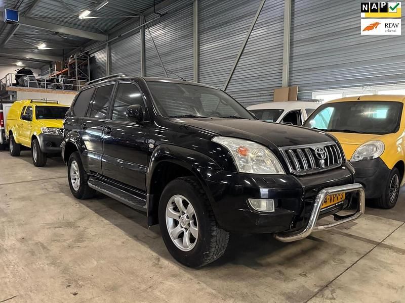 Zwart Gebruikt 2008 Toyota Land Cruiser | € 7.450 - Afbeelding 1/4