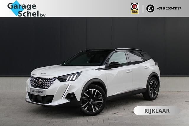 Wit Occasion 2020 Peugeot e-2008 GTi SUV | € 17.950 (Iets duurder) - Afbeelding 1/4