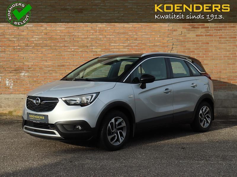 Grijs (metallic) Occasion 2017 Opel Crossland X Innovation SUV | € 10.945 (Goede deal) - Afbeelding 1/4