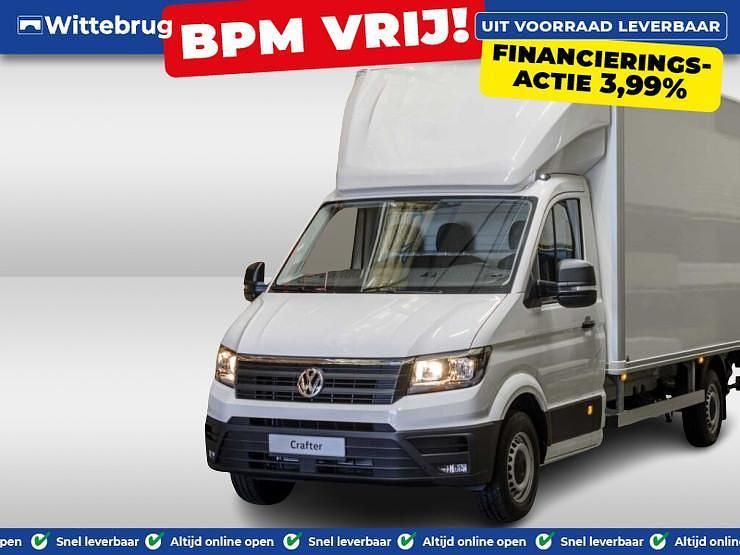 Wit Nieuw 2024 VW Crafter Trendline Van | € 54.000 (Duur) - Afbeelding 1/4