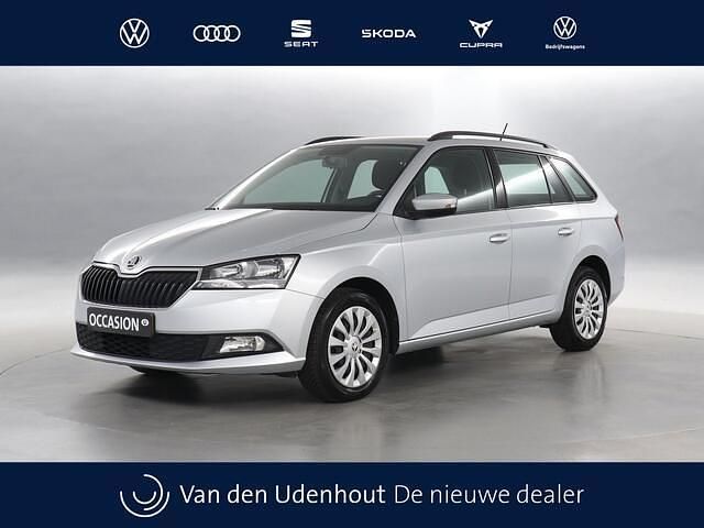 Grijs Occasion 2021 Skoda Fabia Ambition Stationwagen | € 11.950 (Eerlijke prijs) - Afbeelding 1/4
