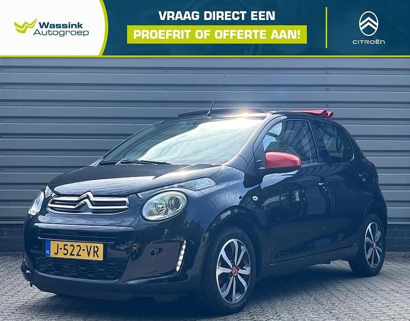 Zwart Gebruikt 2020 Citroën C1 Shine Hatchback | € 12.835 (Iets duurder) - Afbeelding 1/4