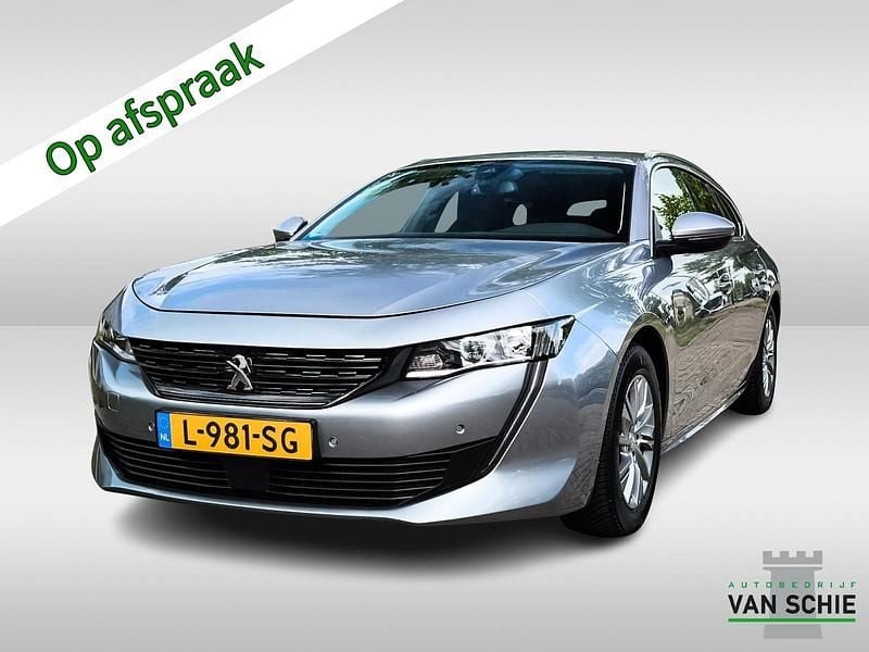 Grijs Gebruikt 2021 Peugeot 508 Active Stationwagen | € 17.900 (Eerlijke prijs) - Afbeelding 1/4