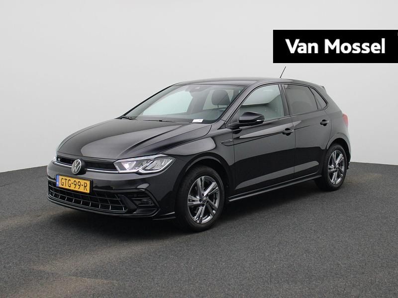 Zwart Gebruikt 2024 VW Polo R-line Hatchback | € 27.900 (Iets duurder) - Afbeelding 1/4
