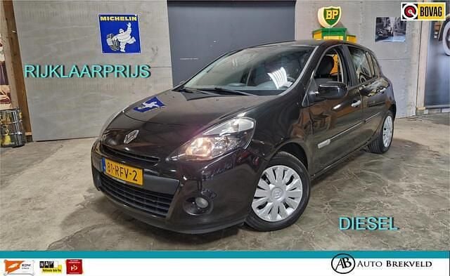 Zwart Gebruikt 2011 Renault Clio II Authentique Hatchback | € 3.250 (Eerlijke prijs) - Afbeelding 1/4