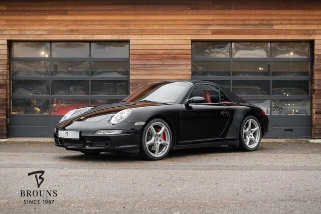 Zwart Gebruikt 2007 Porsche 911 Carrera 4S Cabriolet Chrono Cabriolet | € 72.997 (Super prijs) - Afbeelding 1/4