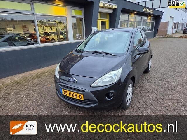 Zwart Gebruikt 2011 Ford Ka Cool & Sound Edition Hatchback | € 1.440 (Goede deal) - Afbeelding 1/4