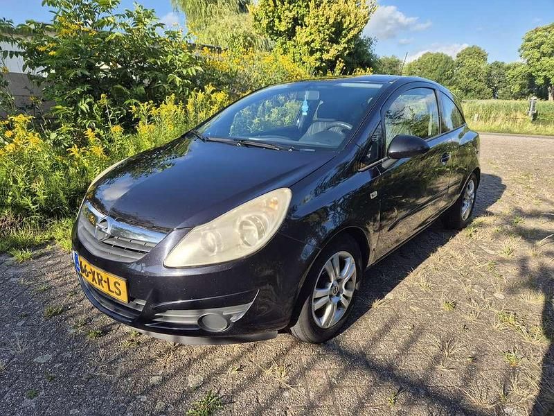 Zwart Gebruikt 2007 Opel Corsa Business MPV | € 1.499 (Goede deal) - Afbeelding 1/4
