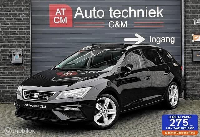 Occasion Seat Leon ST FR 150 PK (110 kW) 2019 Zwart Stationwagen