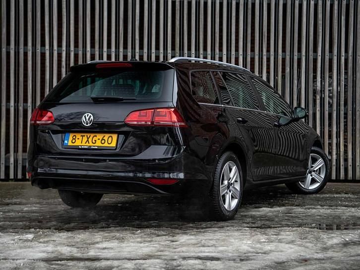 Occasion VW Golf VII Highline 105 PK (77 kW) 2014 Zwart Stationwagen