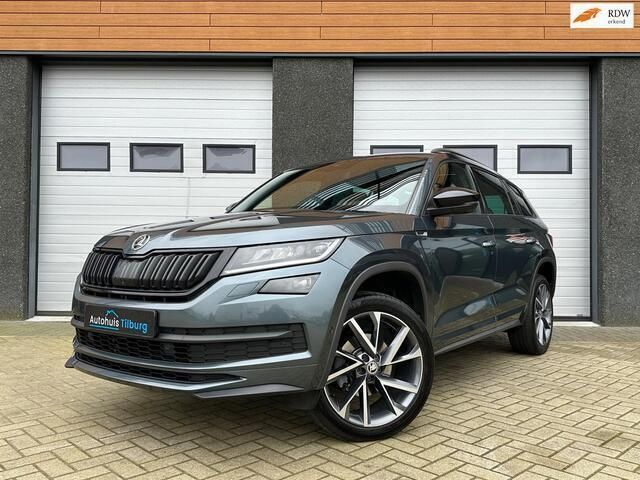 Grijs Occasion 2019 Skoda Kodiaq SportLine SUV | € 34.490 (Iets duurder) - Afbeelding 1/4