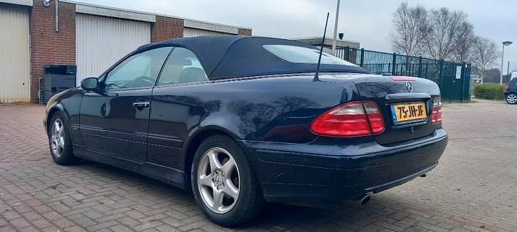 Occasion Mercedes CLK200 163 PK (119 kW) 2002 Blauw Cabriolet