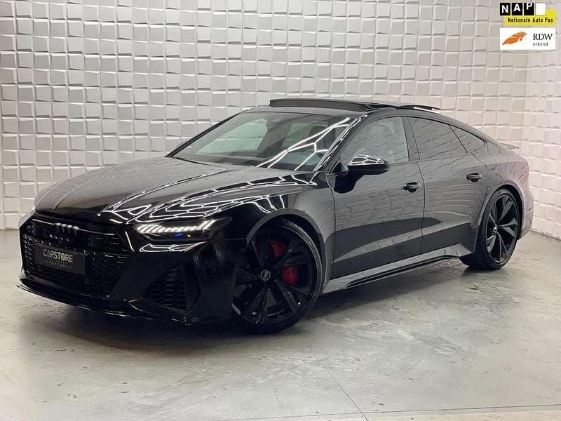 Zwart, metallic lak Gebruikt 2021 Audi RS7 Sportback S-Line Hatchback | € 104.999 (Eerlijke prijs) - Afbeelding 1/4
