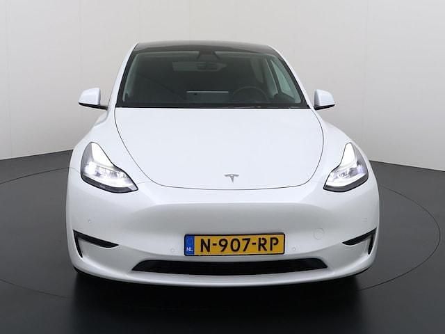 Occasion Tesla Model Y Long Range AWD 378 kW (514 PK) 2021 Wit SUV