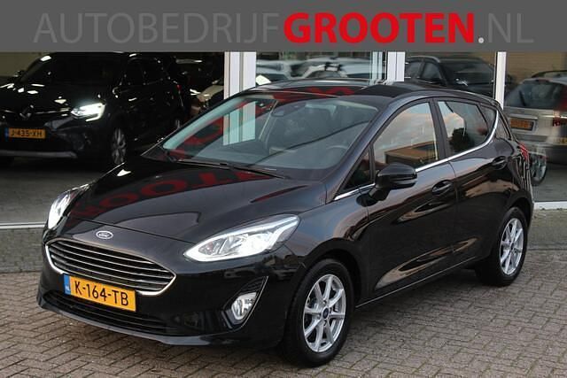 Zwart Gebruikt 2021 Ford Fiesta Titanium Hatchback | € 10.888 (Goede deal) - Afbeelding 1/4