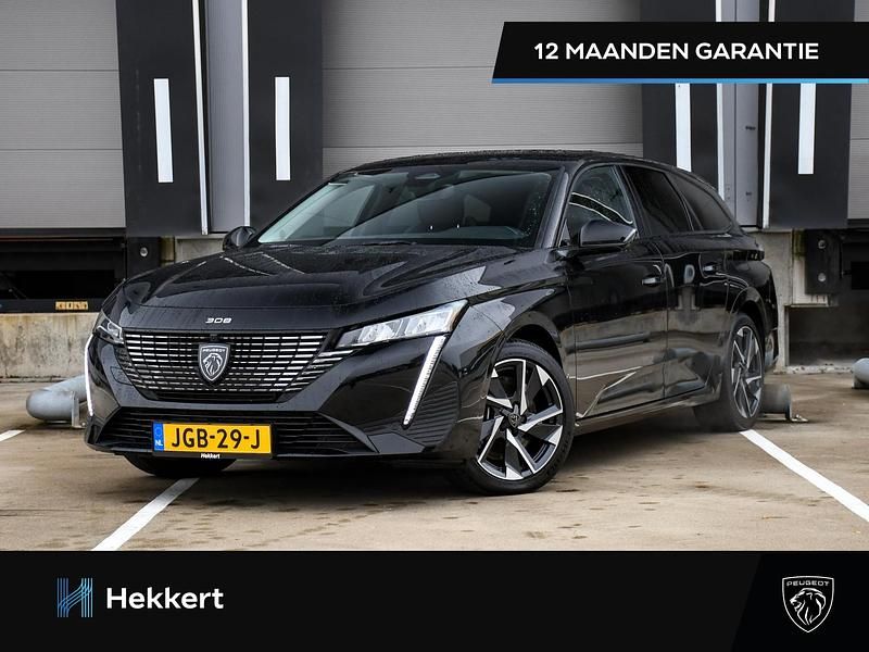 Zwart Occasion 2024 Peugeot 308 SW Allure Stationwagen | € 29.995 (Goede deal) - Afbeelding 1/4