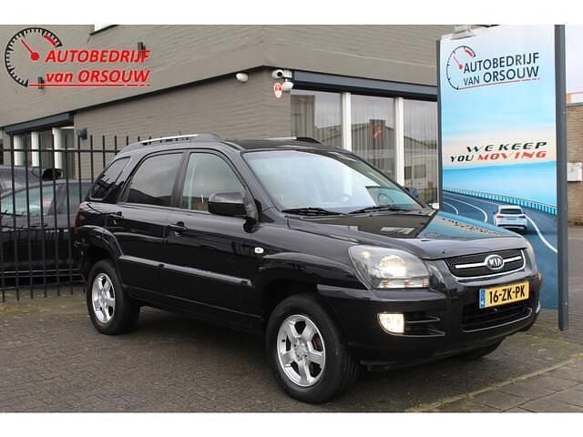 Zwart Gebruikt 2008 Kia Sportage SUV | € 4.250 (Eerlijke prijs) - Afbeelding 1/4
