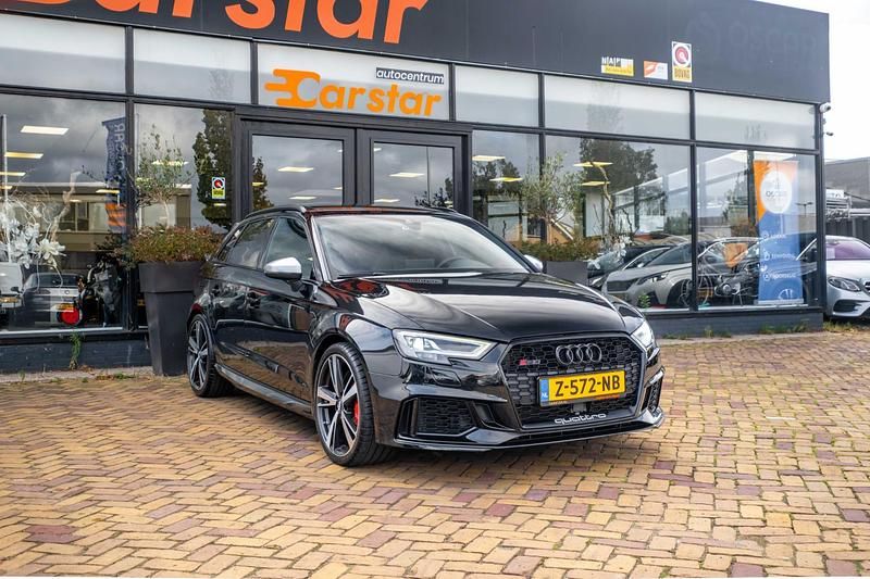 Occasion Audi A3 Sportback S-Line 400 PK (294 kW) 2019 Zwart Hatchback