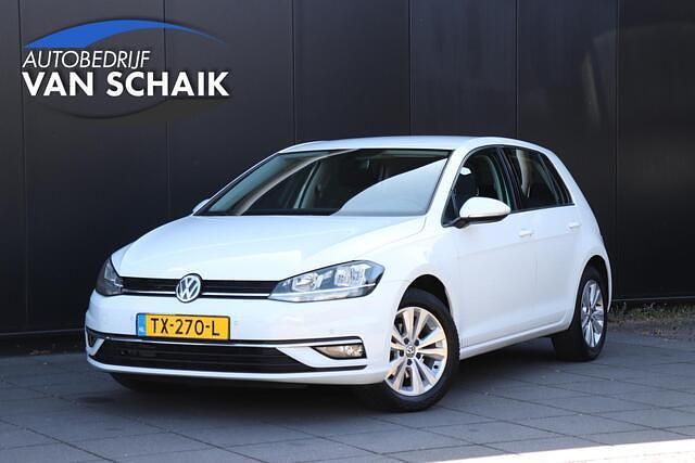 Wit Gebruikt 2018 VW Golf VII Comfortline Hatchback | € 10.950 (Goede deal) - Afbeelding 1/4