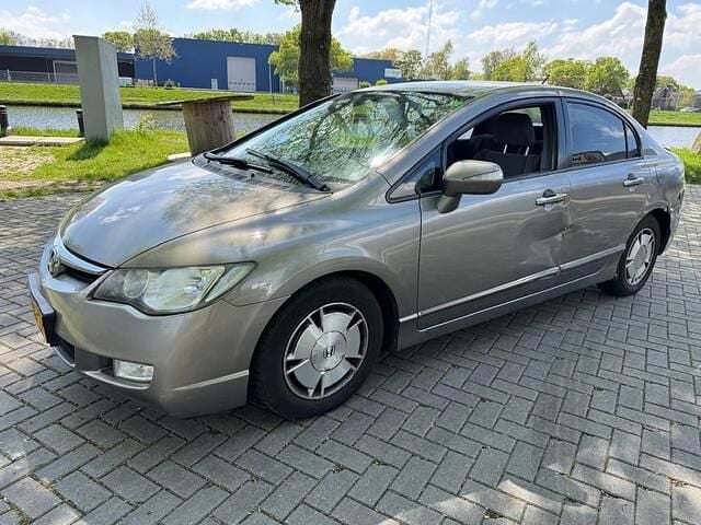 Grijs Gebruikt 2007 Honda Civic Hybrid Sedan | € 499 (Eerlijke prijs) - Afbeelding 1/4
