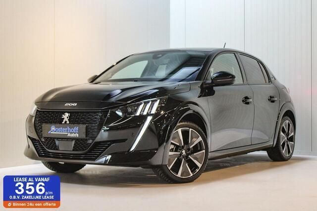 Zwart Gebruikt 2022 Peugeot e-208 GT Hatchback | € 19.990 (Eerlijke prijs) - Afbeelding 1/4