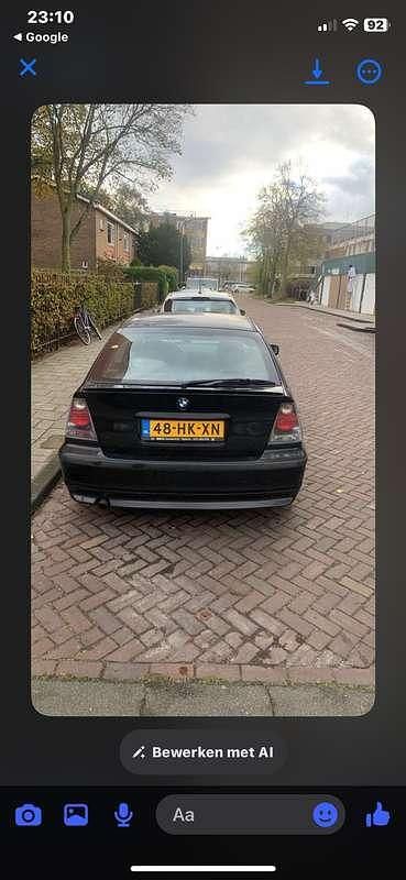 Occasion BMW 316 Compact Executive 116 PK (85 kW) 2001 Zwart Hatchback