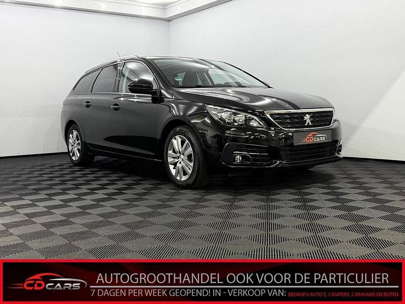 Zwart Occasion 2019 Peugeot 308 Stationwagen | € 8.950 (Eerlijke prijs) - Afbeelding 1/4