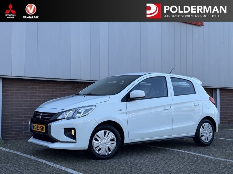 Wit Gebruikt 2020 Mitsubishi Space Star Hatchback | € 10.749 (Iets duurder) - Afbeelding 1/4