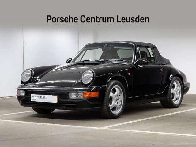 Zwart Gebruikt 1993 Porsche 911 Carrera Cabriolet | € 89.900 - Afbeelding 1/4